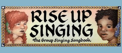 Rise Up Singing The Group Singing Songbook cover image with two cherubs