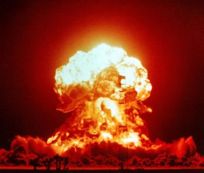atomic bomb explosion