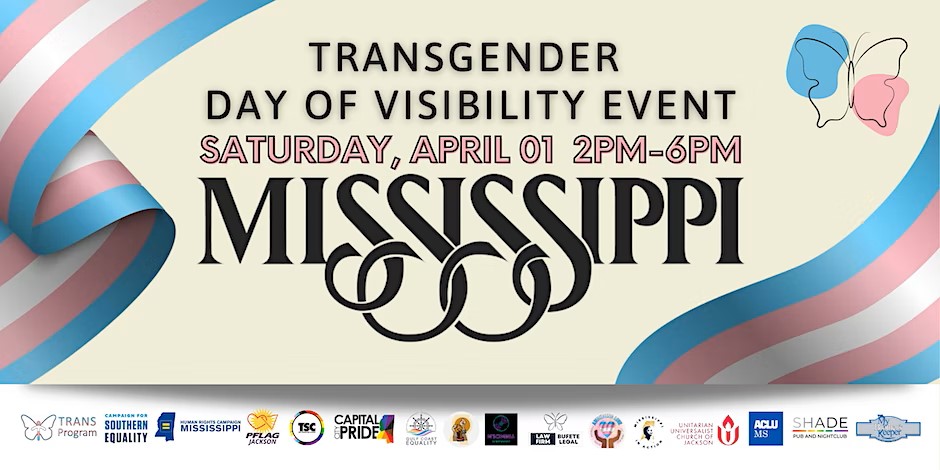Mississippi Transgender Day of Visibility 2023